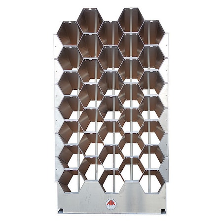 Air-Kaddy, 40 Cylinder Aluminum Storage MPN:AK40-40