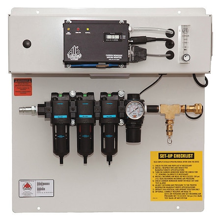 Breathing Air Filtration System, 125 psi MPN:BB15-COPM