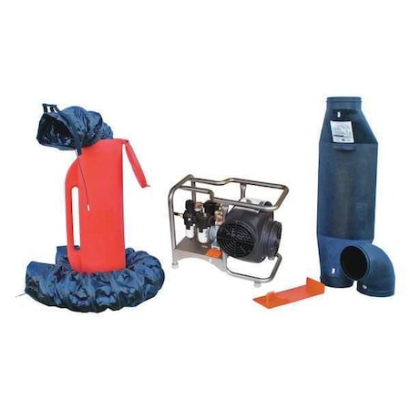 Confined Space Blower, 4 HP MPN:SVB-A8CUP