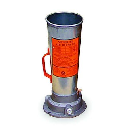 Pneumatic Blower, Venturi, Steel, Overall Length: 16 1/3 in MPN:ASI-1000