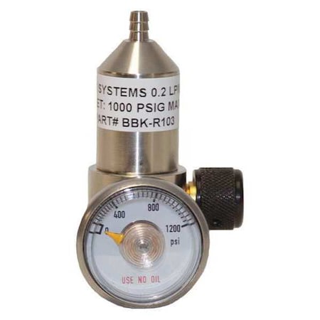 Calibration Gas Regulator/Gauge MPN:BBK-R103