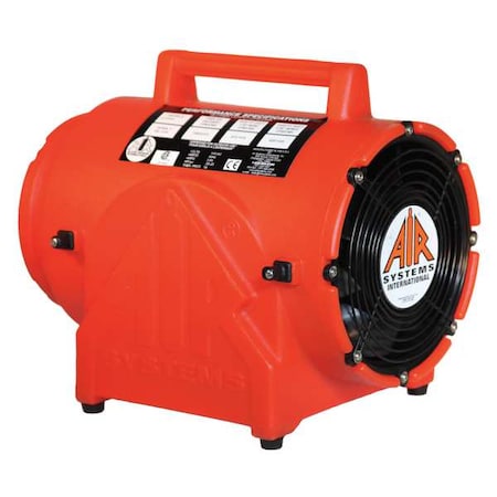 Conf. Space Fan, Axial, 1/3HP, 8 In., 115VAC MPN:CVF-8AC