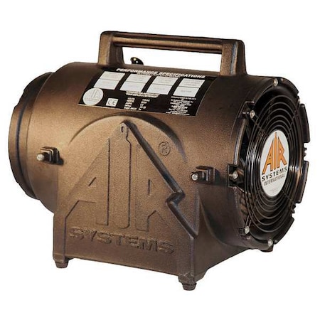 Conf. Sp Fan, Axial, Plastic, Blk, 8 In MPN:CVF-8X220