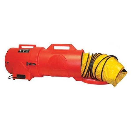 Portable Fan, 12 in., 115VAC, 25 ft. Duct MPN:CVF12CAN25
