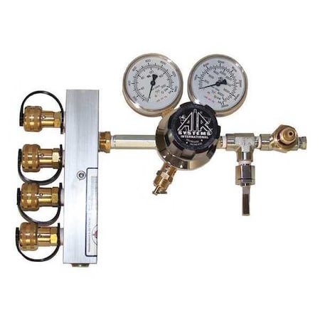Breathing Air Manifold, CGA-347 MPN:HP-CW1-347