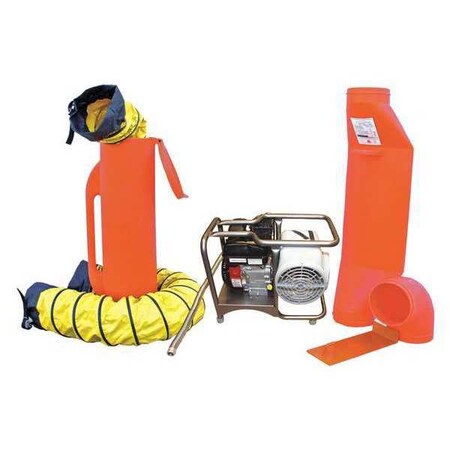 Confined Space Blower, Gasoline, 15in. MPN:SVB-G8CUP