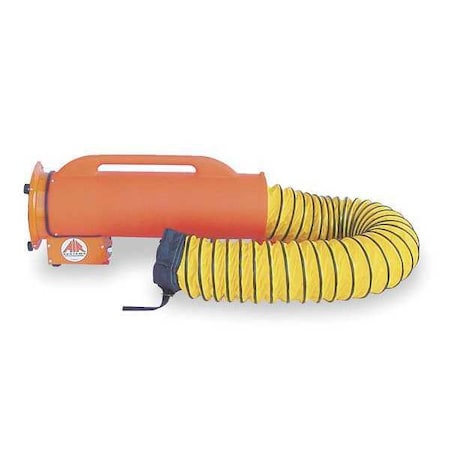 Confined Space Fan, Orange/Yellow, 17