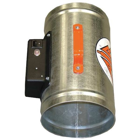 Alarm, Silver, Steel, 8 In. MPN:SVF-8ALM