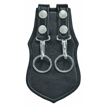 Duty Belt Accessory, Black, Holds Keys MPN:1489PN