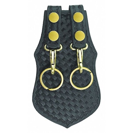 Duty Belt Accessory, Black, Holds Keys MPN:1489WA