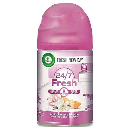 Freshmatic Life Scents Starter Kit, White Flowers and Melon Summer Delights, 5.89 oz Aerosol, PK4 MPN:62338-88410