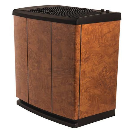 Portable Humidifier, 5.4 gal, 3, 700 sq. ft., Console, Oak Burl MPN:H12 400HB