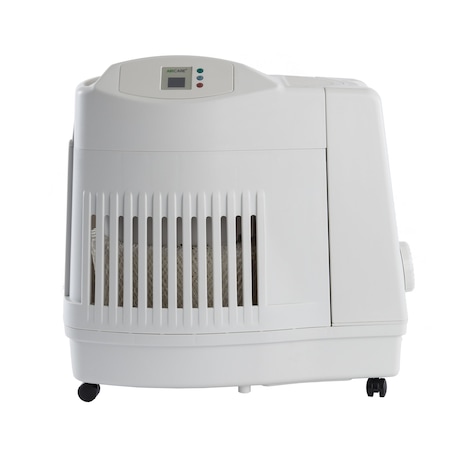 Portable Humidifier, Portable, 3.6 gal, 3, 600 sq. ft., Console, White MPN:MA1201
