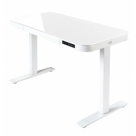 AIRLIFT Glass Electric Standing Desk, 48