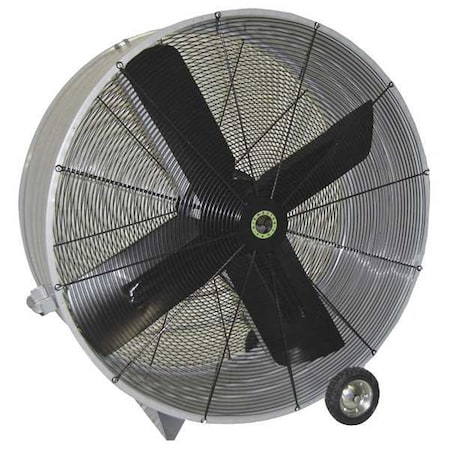Air Cannon, Floor Mount, 48 in Blade Dia, 115V, 17, 173 cfm MPN:60019