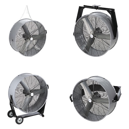 Portable Mancooler, 30 in Blade Dia, 115V MPN:60470
