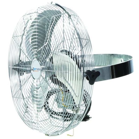 Light Duty Industrial Fan, Ceiling, Wall Mount, 20 in Blade Dia, 115V, 4, 387/5, 020/5, 950 cfm MPN:78970