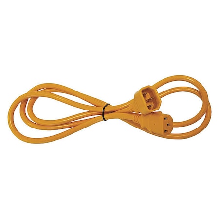 Extension Cord, Plastic, Yellow MPN:12002