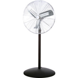 Airmaster Fan 71580 24 Inch Commercial Pedestal Fan - Oscillating - 1/4 HP - 4400 CFM 71580
