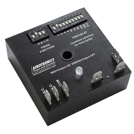 Multifunction Time Delay Relay, Square, 5 Functions 24V DC, SPDT MPN:MC4003631H