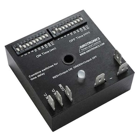 Single Function Encapsulated Timing Relay, Square, Repeat Cycle On/Off, 2 Functions 24V AC, SPDT MPN:TGKAD31023/1023EE1HS