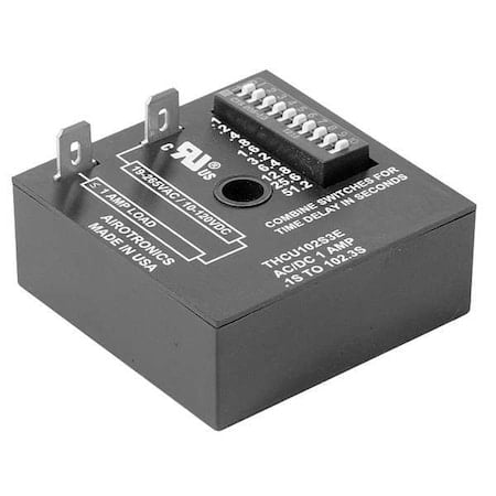 Single Function Encapsulated Timing Relay, Square, On Delay, 1 Functions 265V DC, SPST-NO MPN:THCU10230E