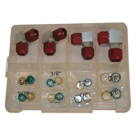 Line Splice 90 deg. Pack, SAE, 28 pcs. MPN:76054