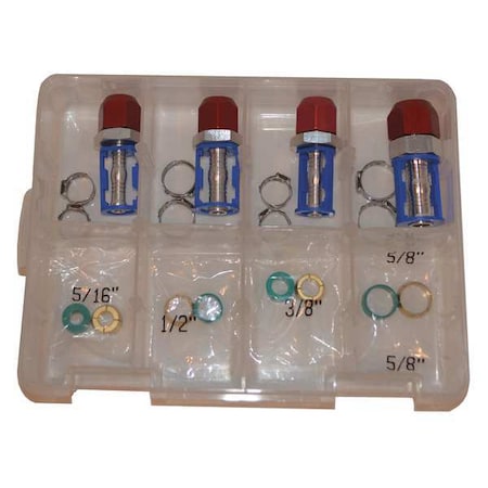 A/C Line Straight Repair Kit, SAE, 28 pcs. MPN:76706