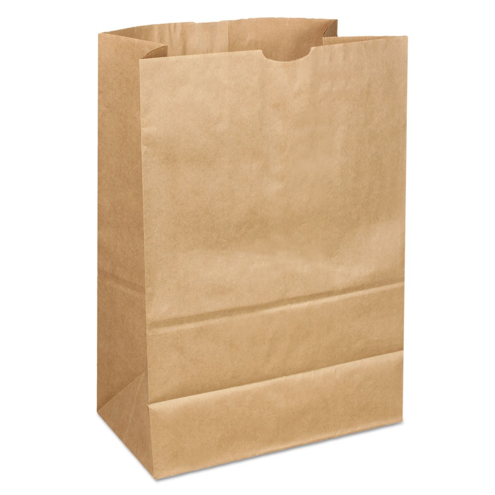 General Grocery Paper Bags, 17inH x 12inW x 7inD, Kraft Brown, Pack Of 400 Bags MPN:80091