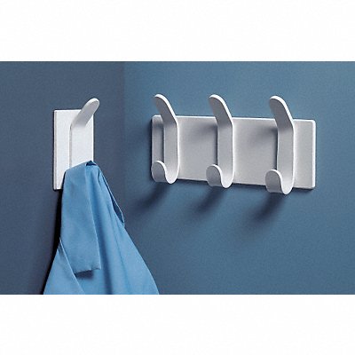 Double Point Hook Magnetic Back Plastic MPN:50034