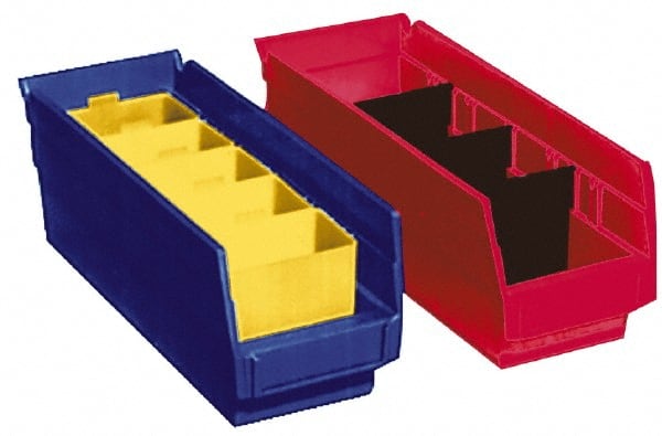 Plastic Hopper Shelf Bin: Red MPN:30110 RED
