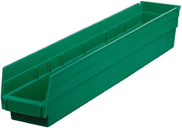 Plastic Hopper Shelf Bin: Green MPN:30124green