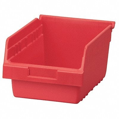 D5434 Shelf Bin Red Plastic 6 in MPN:30080RED