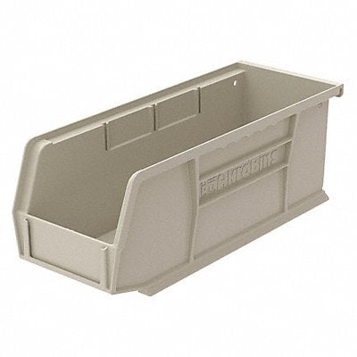 F8685 Hang and Stack Bin Stone Plastic 4 in MPN:30224STONE