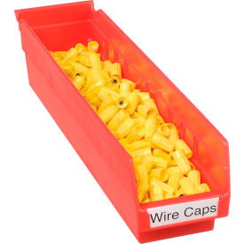 Akro-Mils Plastic Nesting Storage Shelf Bin 30128 - 4-1/8