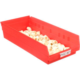 Akro-Mils Plastic Nesting Storage Shelf Bin 30158 - 8-3/8