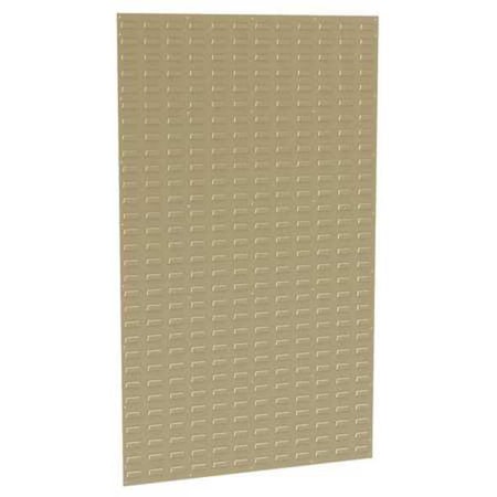 Steel Louvered Panel, 5/16 in D x 61 in H x 36 in W, Beige MPN:30161BEIGE