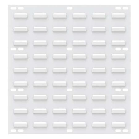Steel Louvered Panel, 5/16 in D x 20 in H x 18 in W, White MPN:30618TEXWHT