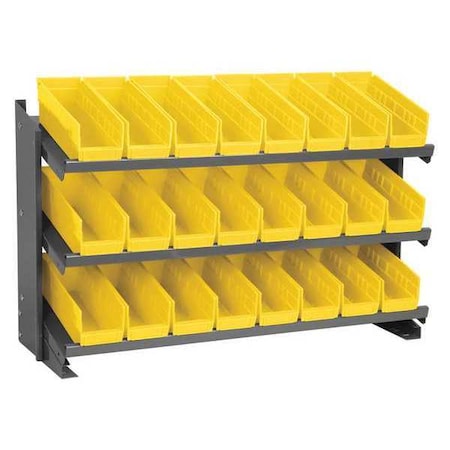 Steel Bench Pick Rack, Yellow MPN:APRBENCH120