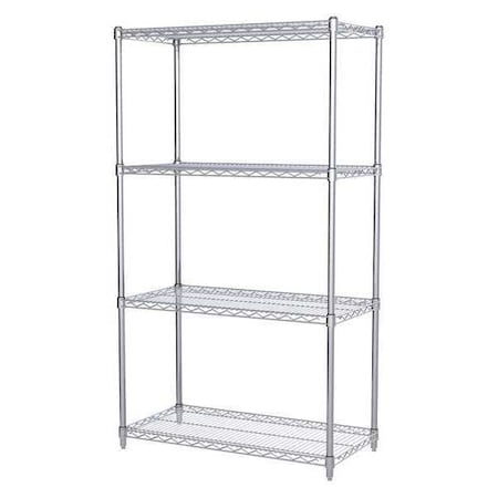 Wire Shelving Unit, 18