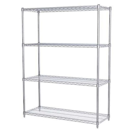 Wire Shelving Unit, 18