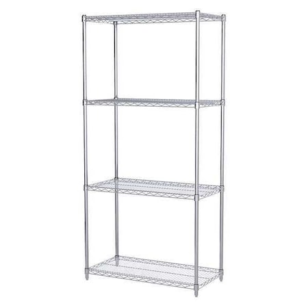 Wire Shelving Unit, 18