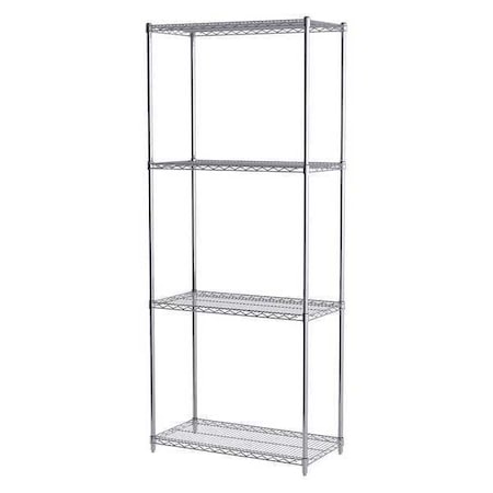 Wire Shelving Unit, 18
