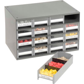Akro-Mils Steel Small Parts Storage Cabinet 19416 - 17