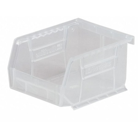 Hang & Stack Storage Bin, Plastic, Clear, 11 in H, 16 1/2 in W, 18 in L MPN:30270SCLAR