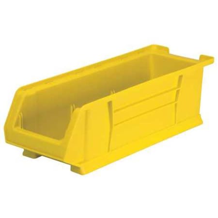 Storage Bin, Plastic, Yellow, 7 in H, 8 1/4 in W, 23 7/8 in L MPN:30284YELLO