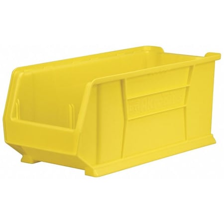 Storage Bin, Plastic, Yellow, 7 in H, 11 in W, 23 7/8 in L MPN:30286YELLO