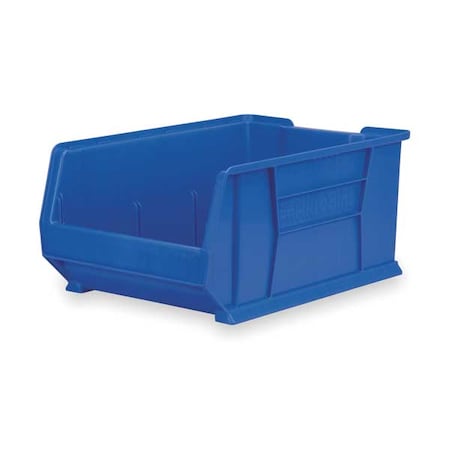 Storage Bin, Plastic, Blue, 11 in H, 16 1/2 in W, 23 7/8 in L MPN:30288BLUE