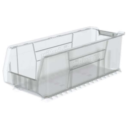 Super Size Bin, Plastic, Clear, 10 in H, 11 in W, 29 7/8 in L MPN:30292SCLAR