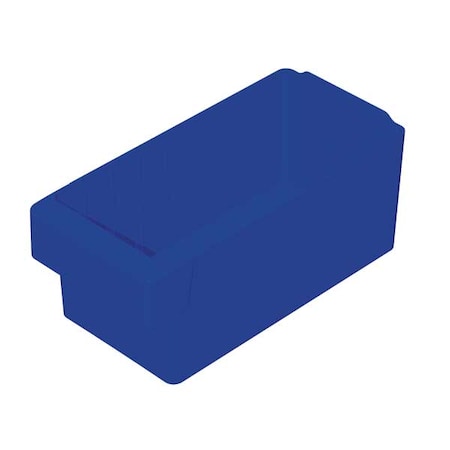 Drawer Storage Bin, Plastic, Blue, 4 5/8 in H, 5 5/8 in W, 11 5/8 in L MPN:31162BLU